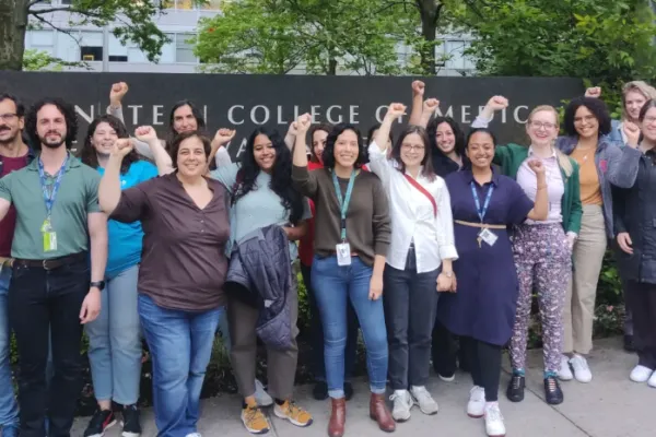 Postdocs Rally for a Fair Contract at Einstein College of Medicine