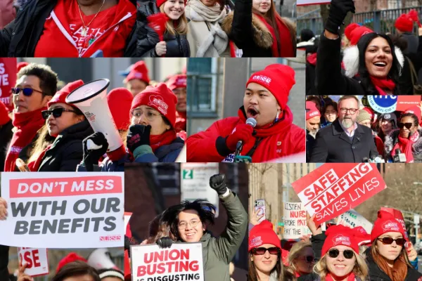 NYC Labor Stands with Striking NYSNA Nurses!