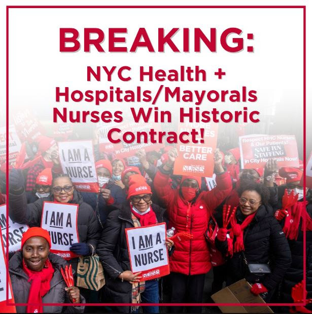 NYC Public Hospital Nurses Win Historic Contract with Pay Parity and