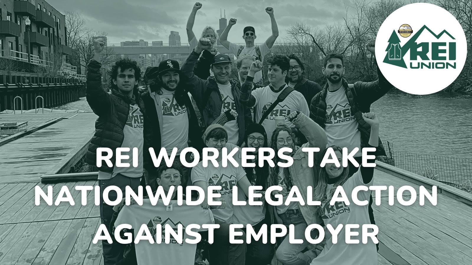 REI Workers Take Nationwide Legal Action Against Employer New York
