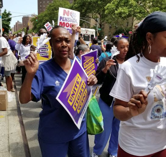 Thousands of Healthcare Workers Across Greater NY Rally for a Fair