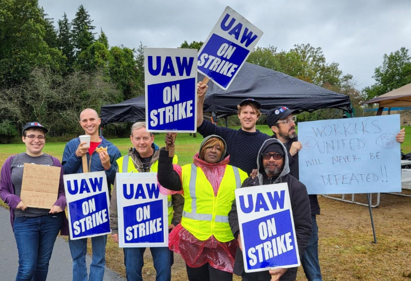 UAW Big Three Strikers in Tappan NY Need Our Support! New York City