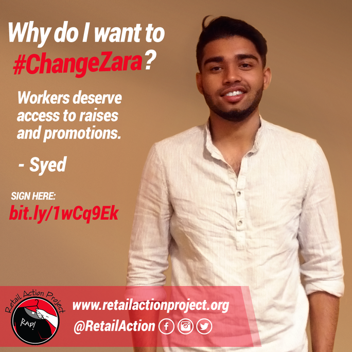 Wage Increases for Zara Workers New York City Central Labor Council