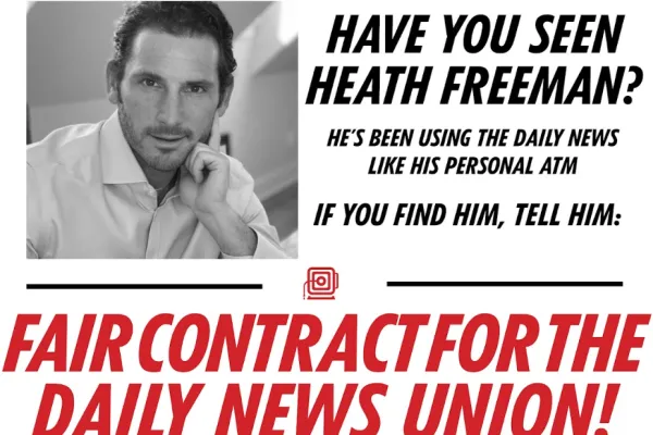 Daily News Union Takes Contract Fight to Alden Head’s Montauk Doorstep
