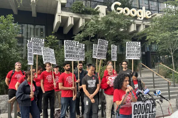 Google Tech Workers Speak Out In Support of H-1B Visa Holders