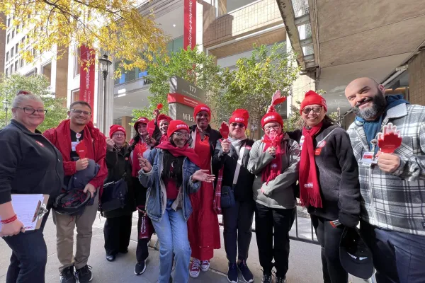 Hundreds of NYSNA Nurses Hold Week of Action Across the City to Defend NYC’s Healthcare