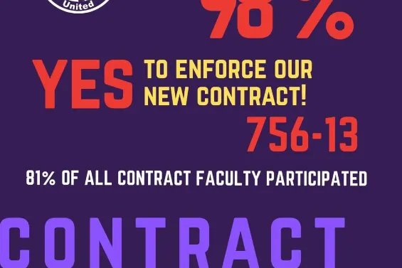 CFU-UAW Contract with NYU Ratified Overwhelmingly