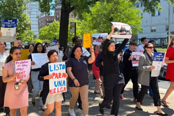 Brooklyn Defenders Union Rallies Before Contract Expiration