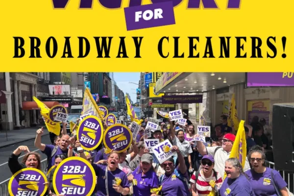 Victory for Broadway Cleaners