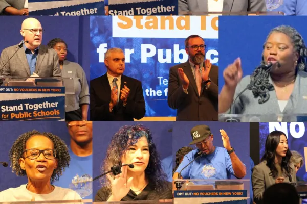Hundreds Call on Gov. Hochul to Reject Trump Voucher Scheme