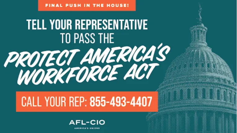 Labor Movement Achieves Bipartisan Majority, Forces Vote to Restore Federal Workers’ Union Rights